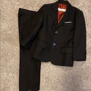 Toddler 2T black suit